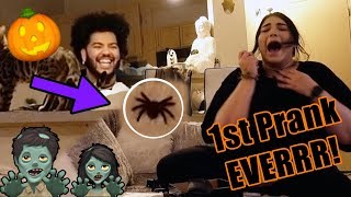 SPIDER PRANK (FREAKOUT) **SHE CRIED**