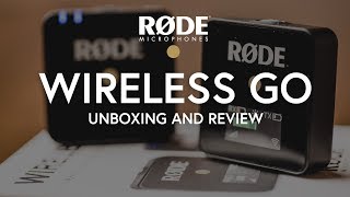 RODE WIRELESS GO Unboxing and Review