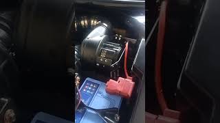 electric turbocharger on car