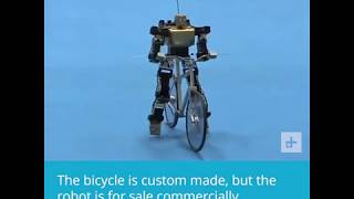 This tiny robot can ride a bicycle | Technology Boxs