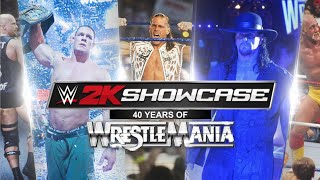 40 Years of Wrestlemania 2K Showcase | 2K24 Custom