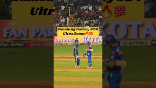 Samsung Galaxy S24 Ultra Zoom on Rohit Sharma 🔥 #rizwanali #cricket #ipl #shorts #mivslsg