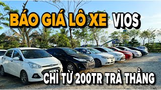 Báo Giá Lô Xe Vios , Siêu Nồi Đồng Cối Đá , Về Đi Gia Đình Grap DV Chỉ Từ 200Tr Trả Thẳng