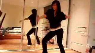 Asian Girl Dancing   Walk It Out