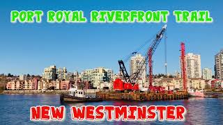 Port Royal Riverfront Trail in New Westminster / 캐나다 여행, 캐나다 자연 /밴쿠버 주변 걷기