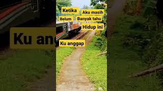 Ketika ku masih belum banyak tahu...#short #keretaapi #ptkai