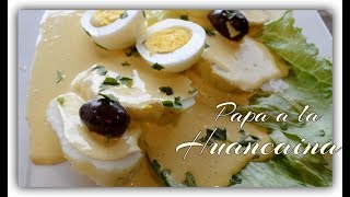 Papa a la Huacaina ∆ Cocina Peruana