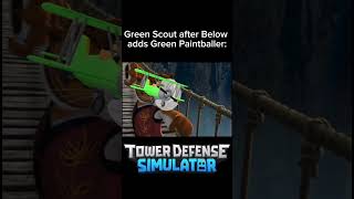 Green Scouts’ Return #roblox #tds #memes