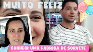 CONHECENDO UMA FÁBRICA DE SORVETES 🍦🍦 EM ÁLVARES MACHADO. SP  #vlog