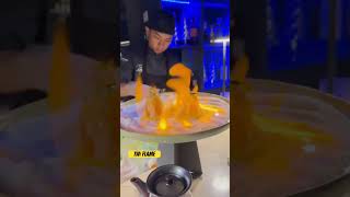 SUSHI FLAMBÉ 🔥 #sushi #food #chef