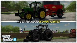 🤯 Farming Simulator 22 Multiplayer Z @Wojaki Games 💪 Nowy Nabytek 😱 Rozsiewanie Nawozu