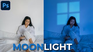 Moonlight effect in Photoshop - Blue hour - TheAuxGuy