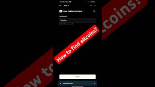 How to find altcoins? Blum YouTube video code | Blum secret code