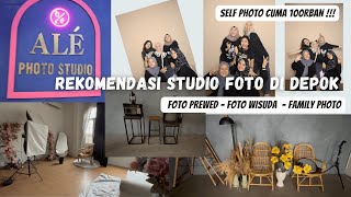 FOTO STUDIO DEPOK | SELF PHOTO DEPOK | REKOMENDASI FOTO PREWED WISUDA | ALE PHOTO STUDIO | POSE FOTO