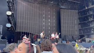 snippets of teesside band spilt milk, performing at the riverside stadium supporting James Arthur