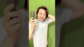 キャンドゥにあった電動スタイリングブラシは脳が揺れる【Can Do's electric styling brush is mind-blowing.】#shorts