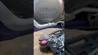 No tenía aceite la yz450