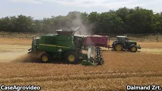 Bonafarm Mezőgazdaság/Dalmand Zrt.  Középhídvég Őszi árpa betakarítása 2022. Barley harvest