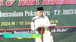 Qiroatul Quran Oleh Ahmad Afif-Perpisahan kelas 9 SMP BBS angkatan 38