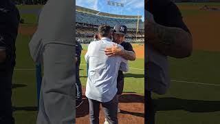 #WorldSeries Gleyber Torres en la práctica de los Yankees antes del Juego 2