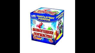 Салют "НОВОГОДНЕЕ ТОРЖЕСТВО" ( 32 залпа, калибр 1 и 1,2) - 4300 руб