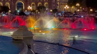 Musical  Fountains  in Yerevan Square