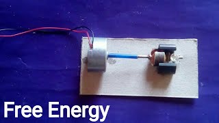 Free Energy generator using Dc motor