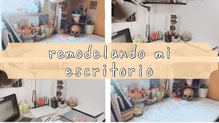 Vlog#1| REMODELANDO MI ESCRITORIO| 🤍