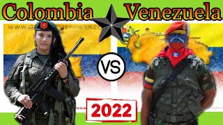 Colombia and Venezuela Military Strengths comparison (2022)