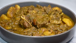 How to make Jamaican Curry Goat #currygoat #caribbeanfood 🇯🇲