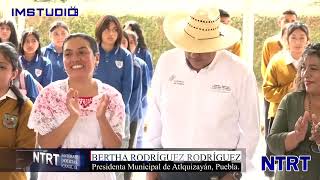 Inauguran Rehabilitación de la Carretera Atlequizayan - Ozelonacaxtla