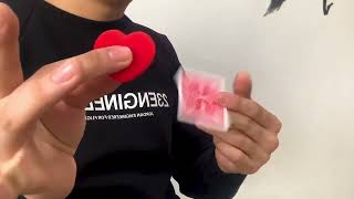 Bunny Heart Sponge by J.C Magic - Magic Trick