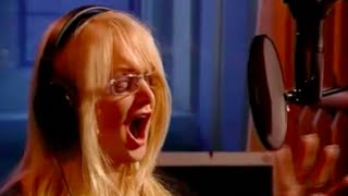 Bonnie Tyler recording at AIR Studios - Challenge Anneka - BBC One