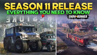 New Season 11 Update Release All Platforms in SnowRunner State of  The Game Everything Need to Know