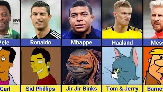 Famous Football Players Who Look Like Cartoon