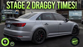 Stage 2 B9 Audi S4 0-60 Times! FINALLY!