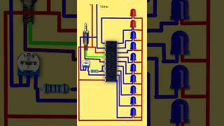 Audio level indicator  circuit diagram 😮| Sound Level Meter