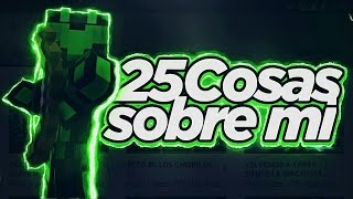 25 COSAS SOBRE MI | pro JR gamer