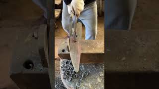 Hand forging, Traditional craft make kitchen knives, bone cutting knives and other tools Ep 8