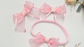 Lacinho fácil para iniciantes - DIY Ribbon Bow