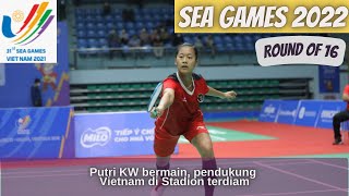 Putri Kusuma Wardani (INA) vs Nguyen Linh (VIE) - R16 | SEA GAMES 2021