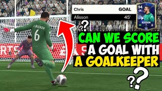 Can We Score a Goal With a Goalkeeper? - FC Mobile