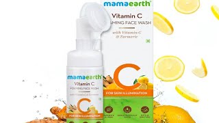 Mamaearth vitamin c foaming face wash Unboxing