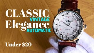 WINNER Retro Pilot Automatic Watch Review - Winner Automatic T142 Review