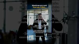 mentiram para você, você não é feio... #frases #motivation #gymexercises #maneiras  #superando