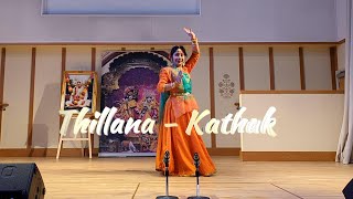 Thillana - Kathak | Dance | Anashmita Saha