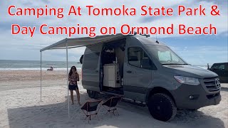 Camping At Tomoka State Park & Driving The Thor Sanctuary Through Deep Sand on Ormond Beach