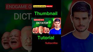 How To Make Eye-catching Youtube Thumbnails Like Dhruv Rathee