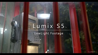 Lumix S5   || S pro 24-70mm F2.8 [ Very High ISO V-Log Footage ] (C4K 4:2:2 10Bit)