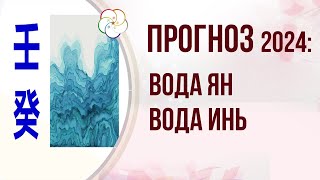 АСТРОПРОГНОЗ 2024: Прогноз для людей Элемента Личности Вода Ян и Инь на 2024